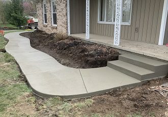 Residential Concrete Sidewalks